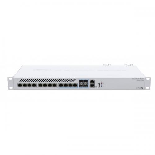 Switch MikroTik CRS312-4C+8XG-RM, 12 porturi