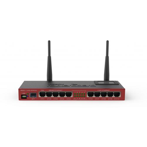 Router Wireless Mikrotik RB2011UiAS-2HnD-IN, 10x LAN