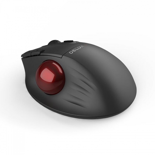 Mouse Optic Delux MT1, USB Wireless/Bluetooth, Black