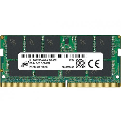 Memorie Server Micron SO-DIMM ECC MTA18ASF2G72HZ-2G6E4 16GB, DDR4-2666MHz, CL19