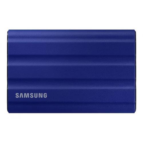 SSD Portabil Samsung T7 Shield, 1TB, USB-C 3.1, Blue