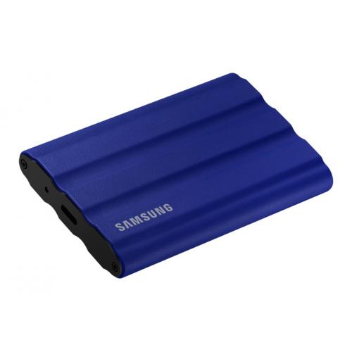 SSD Portabil Samsung T7 Shield, 1TB, USB-C 3.1, Blue