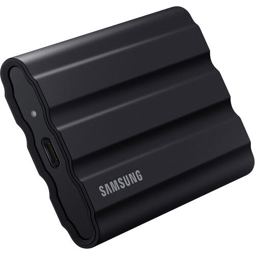 SSD Portabil Samsung T7 Shield, 2TB, USB-C 3.1, Black