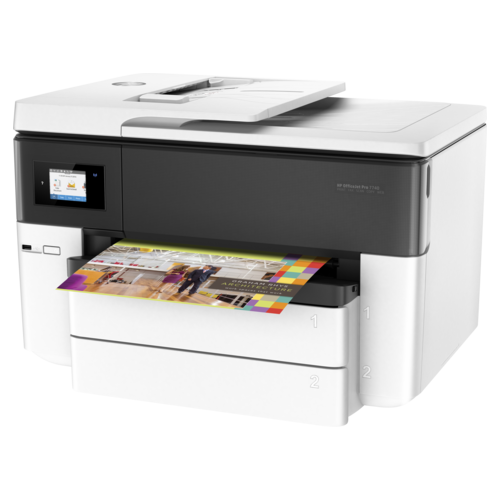 Multifunctional Inkjet Color HP OfficeJet Pro 7740 Wide Format All-in-One