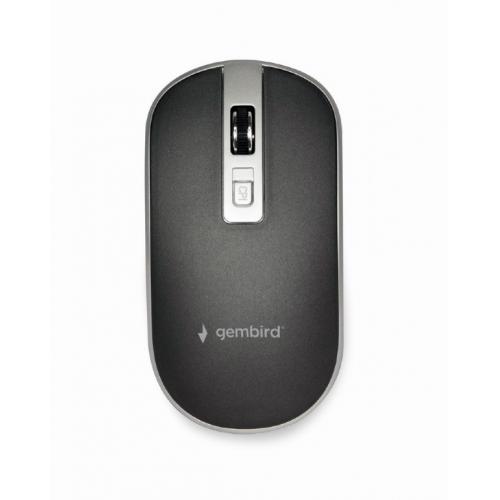 Mouse Optic Gembird MUSW-4B-06-BG, USB Wireless, Black-Gold