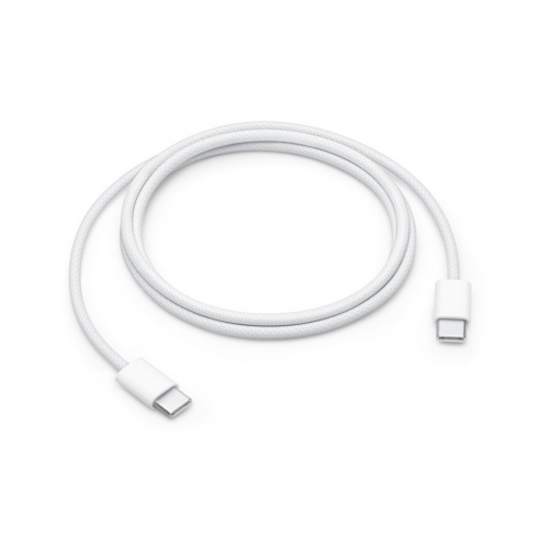 Cablu de date Apple MW493ZM/A, USB-C male - USB-C male, 1m, White