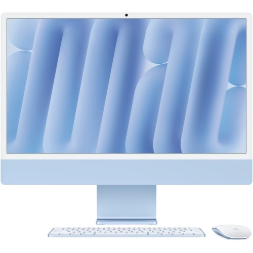 Calculator Apple iMac 4.5K Retina (2024) AIO, Apple M4 Deca Core, 24inch, RAM 16GB, SSD 512GB, Apple M4 10 core, macOS Sequoia, INT KB, Blue