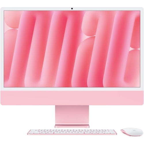 Calculator Apple iMac 4.5K Retina (2024) AIO, Apple M4 Deca Core, 24inch, RAM 16GB, SSD 256GB, Apple M4 10 core, macOS Sequoia, INT KB, Pink