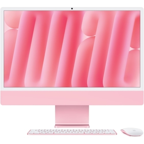 Calculator Apple iMac 4.5K Retina (2024) AIO, Apple M4 Deca Core, 24inch, RAM 16GB, SSD 512GB, Apple M4 10 core, macOS Sequoia, INT KB, Pink