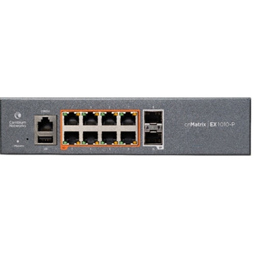 Switch Cambium Networks cnMatrix EX1010-P, 8 porturi (4 PoE+)