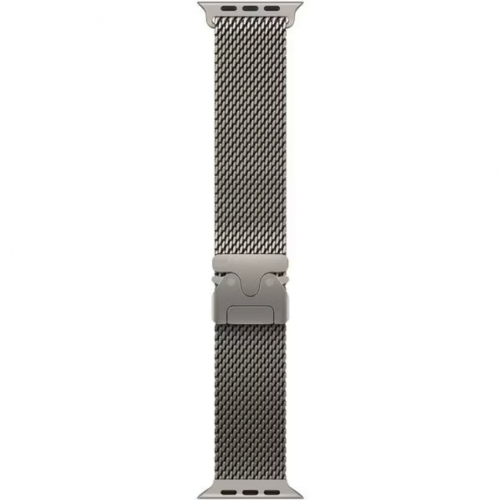 Curea SmartWatch Apple MXKD3ZM/A, 49mm, Natural Titanium Milanese Loop/Medium
