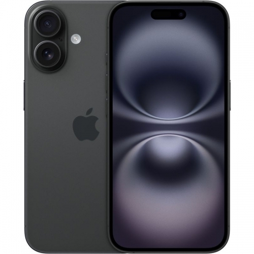 Telefon Mobil Apple iPhone 16, Dual SIM Hybrid, 512GB, 8GB RAM, 5G, Black
