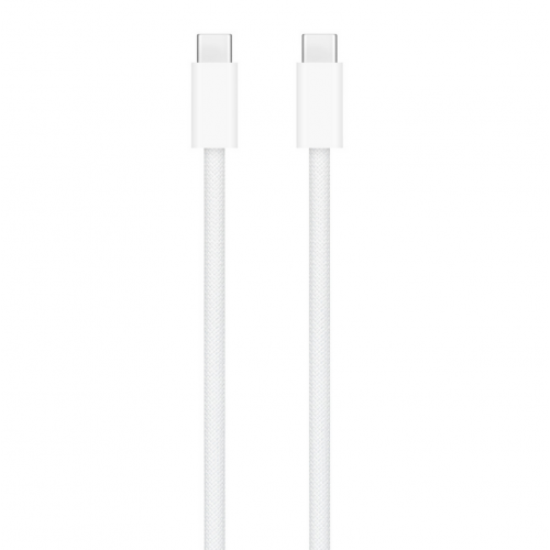 Cablu de date Apple MYQT3ZM/A, USB-C male - USB-C male, White