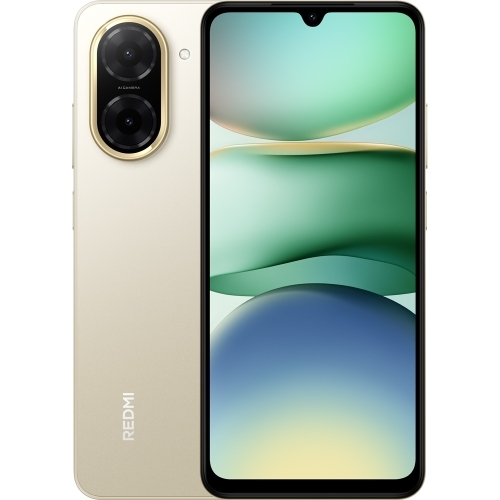 Telefon Mobil Xiaomi Redmi A5, Dual SIM, 64GB, 3GB RAM, 4G, Sandy Gold