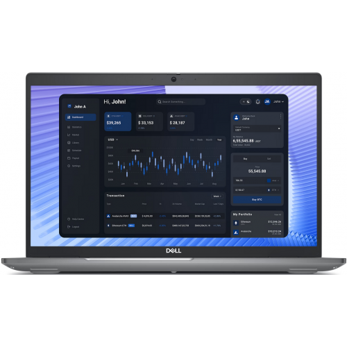 Laptop Dell Precision 3590, Intel Core Ultra 7 155H, 15.6inch, RAM 32GB, SSD 1TB, nVidia RTX 500 4GB, Windows 11 Pro, Titan Gray