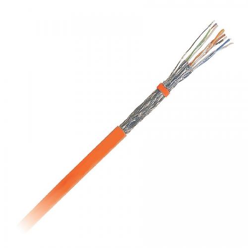 Cablu de retea Nexans N100.372-OD, S/FTP, Cat7a, 1m, Orange