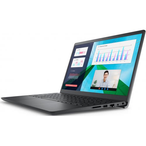  Laptop Dell Vostro 3430, Intel Core i5-1335U, 14inch, RAM 8GB, SSD 512GB, Intel Iris Xe Graphics, Linux, Carbon Black