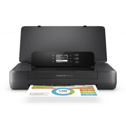Imprimanta Portabila Inkjet Color HP Officejet 202, Black
