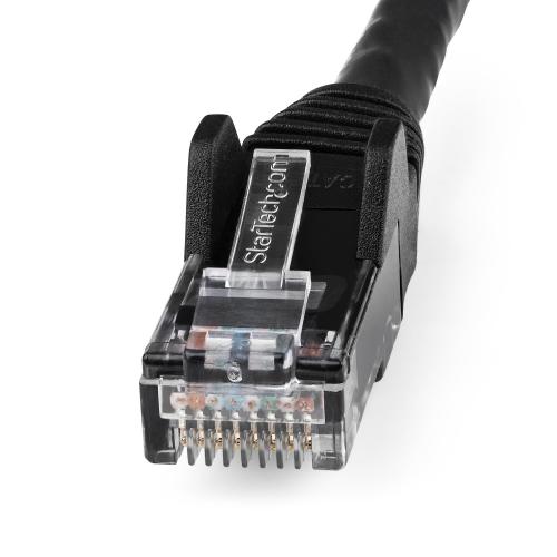 Patch Cord Startech N6LPATCH15MBK, Cat6, U/UTP, 15m, Black