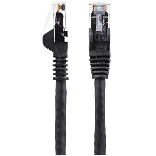 Patch Cord Startech N6LPATCH15MBK, Cat6, U/UTP, 15m, Black