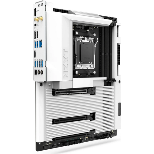 Placa de baza NZXT N7 B850 White, AMD B850, Socket AM5, ATX