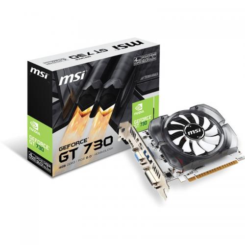 Placa video MSI GeForce GT 730, 4 GB DDR3, 128-bit