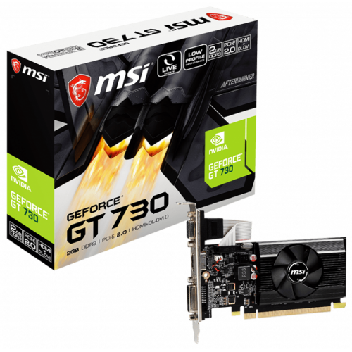 Placa video MSI GeForce GT 730 2GB GDDR3 64bit