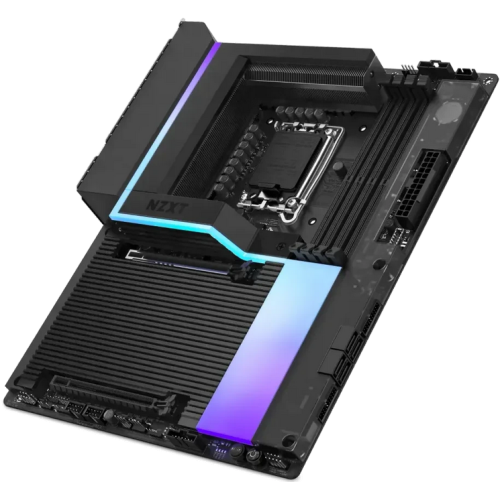 Placa de baza NZXT N9 Z890 Black, Intel Z890, Socket 1851, ATX