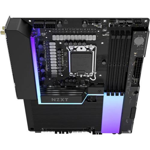 Placa de baza NZXT N9 Z890 Black, Intel Z890, Socket 1851, ATX