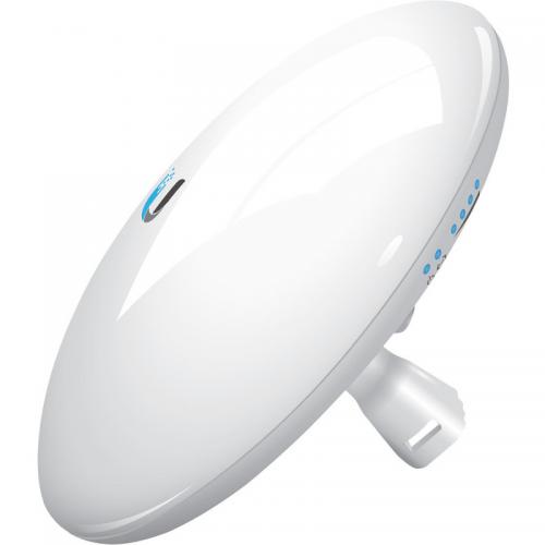 Ubiquiti 5GHz NanoBeam ac Gen2 CPE 19dBi, NBE-5AC-GEN2; Rata de transfer de date: 450  Mbit/s; 1* Ethernet LAN (RJ-45) cantitatea de porturi; Memorie internă: 128  Mega bites; Culoare produs: alb.