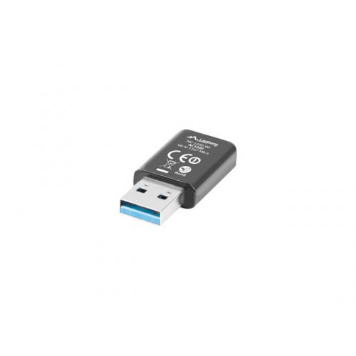 Adaptor Wireless Lanberg NC-1200-WI, USB, Black