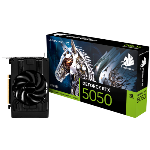 Placa video Gainward nVidia GeForce RTX 5050 Pegasus 8GB, GDDR6, 128 bit