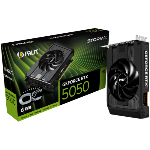 Placa video Palit nVidia GeForce RTX 5050 StormX OC 8GB, GDDR6, 128 bit