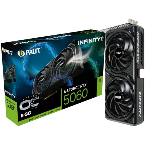 Placa video Palit nVidia GeForce RTX 5060 Infinity 2 OC 8GB, GDDR7, 128 bit