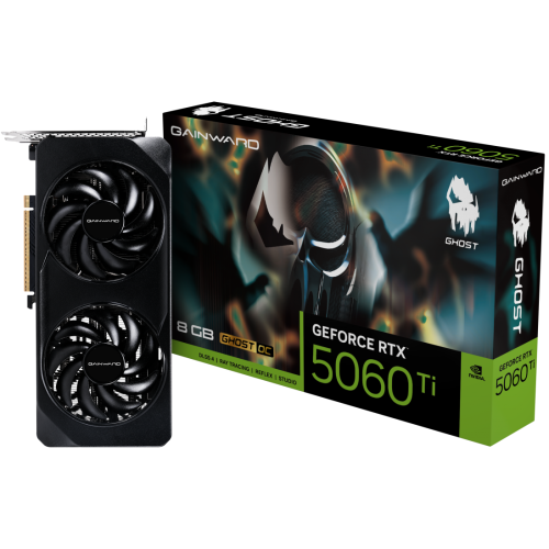 Placa video Gainward nVidia GeForce RTX 5060 Ti Ghost OC 16GB, GDDR7, 128 bit