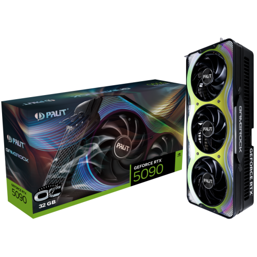 Placa video Palit nVidia GeForce RTX 5090 GameRock OC 32 GB, GDDR7, 512 bit