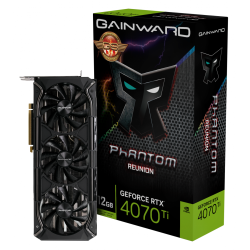 Placa video Gainward nVidia GeForce RTX 4070 Ti Phantom Reunion GS 12GB, GDDR6X, 192bit