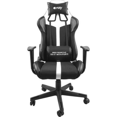 Scaun Gaming Genesis Fury Avenger XL, Black-White
