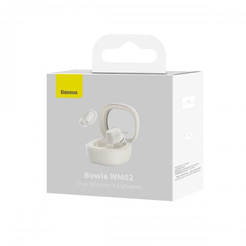 Handsfree Baseus Bowie WM02, White