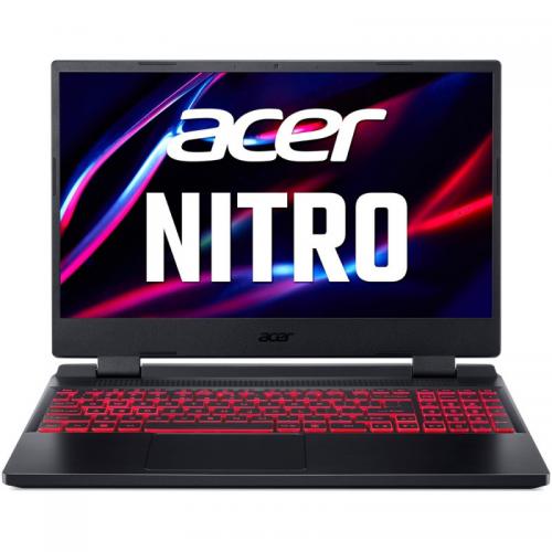 Laptop Acer Nitro 5 AN515-58, Intel Core i7-12700H, 15.6inch, RAM 16GB, SSD 512GB, nVidia GeForce RTX 3050 4GB, No OS, Obsidian Black