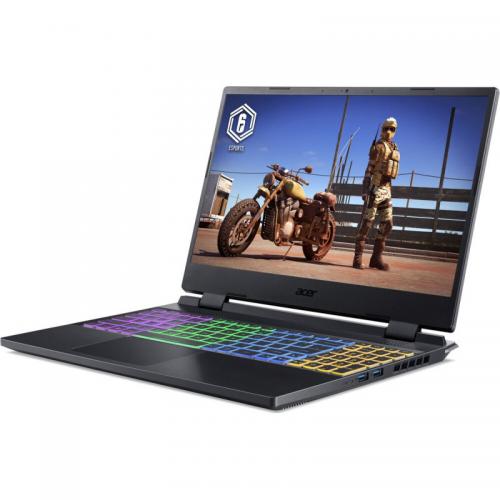 Laptop Acer Nitro 5 AN515-58, Intel Core i7-12700H, 15.6inch, RAM 16GB, SSD 512GB, nVidia GeForce RTX 3070 Ti 8GB, No OS, Obsidian Black