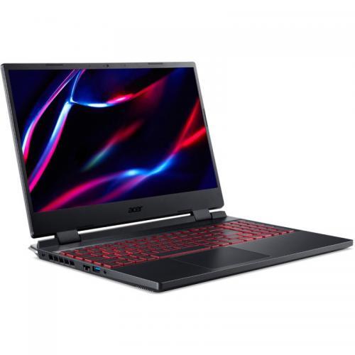 Laptop Acer Nitro 5 AN515-46, AMD Ryzen 7 6800H, 15.6inch, RAM 16GB, RAM 512GB, Nvidia GeForce RTX 3050 Ti 4GB, No OS, Obsidian Black