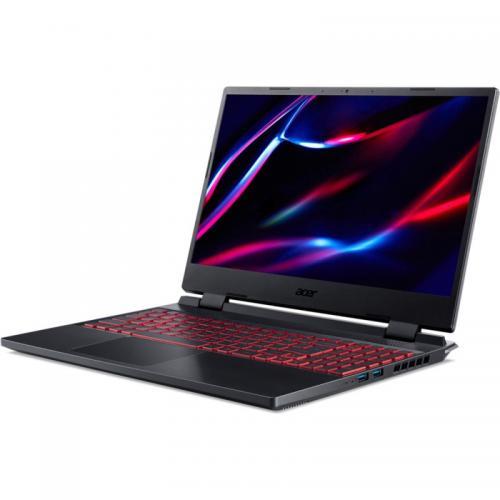 Laptop Acer Nitro 5 AN515-46, AMD Ryzen 7 6800H, 15.6inch, RAM 16GB, RAM 512GB, Nvidia GeForce RTX 3050 Ti 4GB, No OS, Obsidian Black