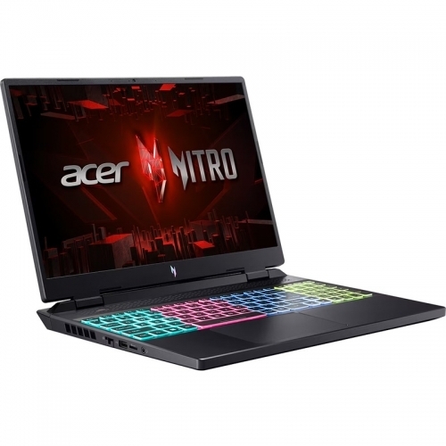 Laptop Acer Nitro 16 AN16-41-R3PJ, AMD Ryzen 7 7735HS, 16inch, RAM 16GB, SSD 512GB, nVidia GeForce RTX 4050 6GB, No OS, Obsidian Black