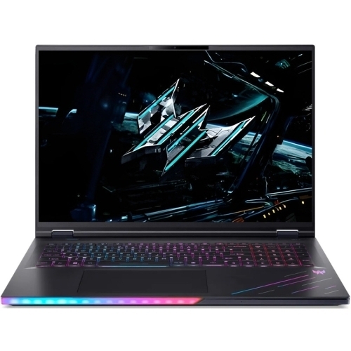 Laptop Acer Predator Helios 18 AI PH18-73-92QN, Intel Core Ultra 9 275HX, 16 inch, RAM 64GB, SSD 2 x 1TB, nVidia GeForce RTX 5090 24GB, No OS, Abyssal Black