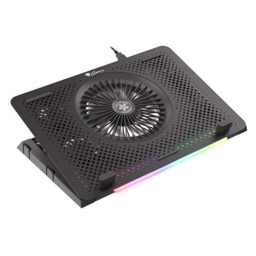 Cooler Pad Genesis Oxid 450 RGB, Black