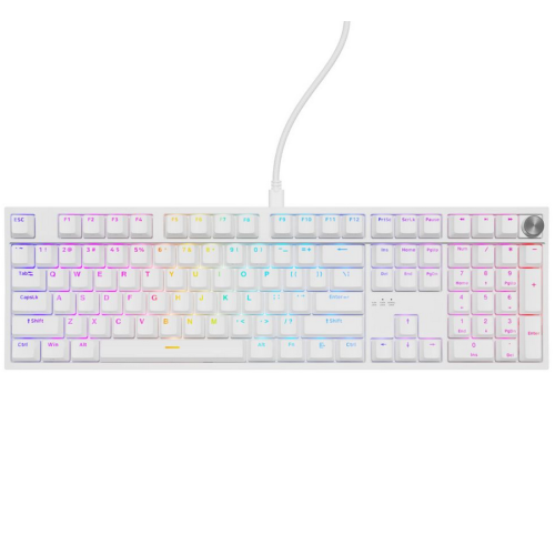 Tastatura Genesis Thor 404, RGB LED, USB, White