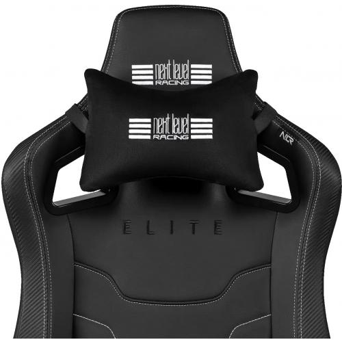 Scaun gaming Next Level Racing Elite Leather Edition, Black