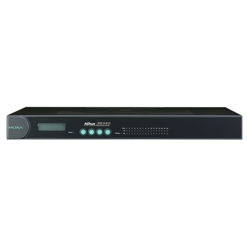 Convertor Media Moxa NPORT 5650-16-S-SC/EU 100 Mbps, 1310 nm, 40 km, Single-mode, RS232/422/485 - SC