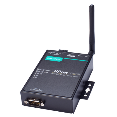 Convertor Media Moxa NPORT W2150A-W4-T-EU 100 Mbps, RS232/422/485 - Wireless LAN